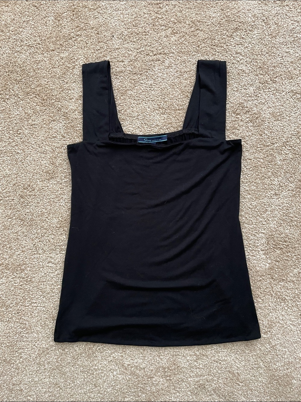 Shore Square Neck Tank Top